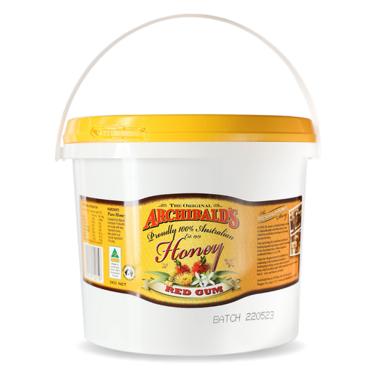 Achibald's Honey 3kg Red Gum honey