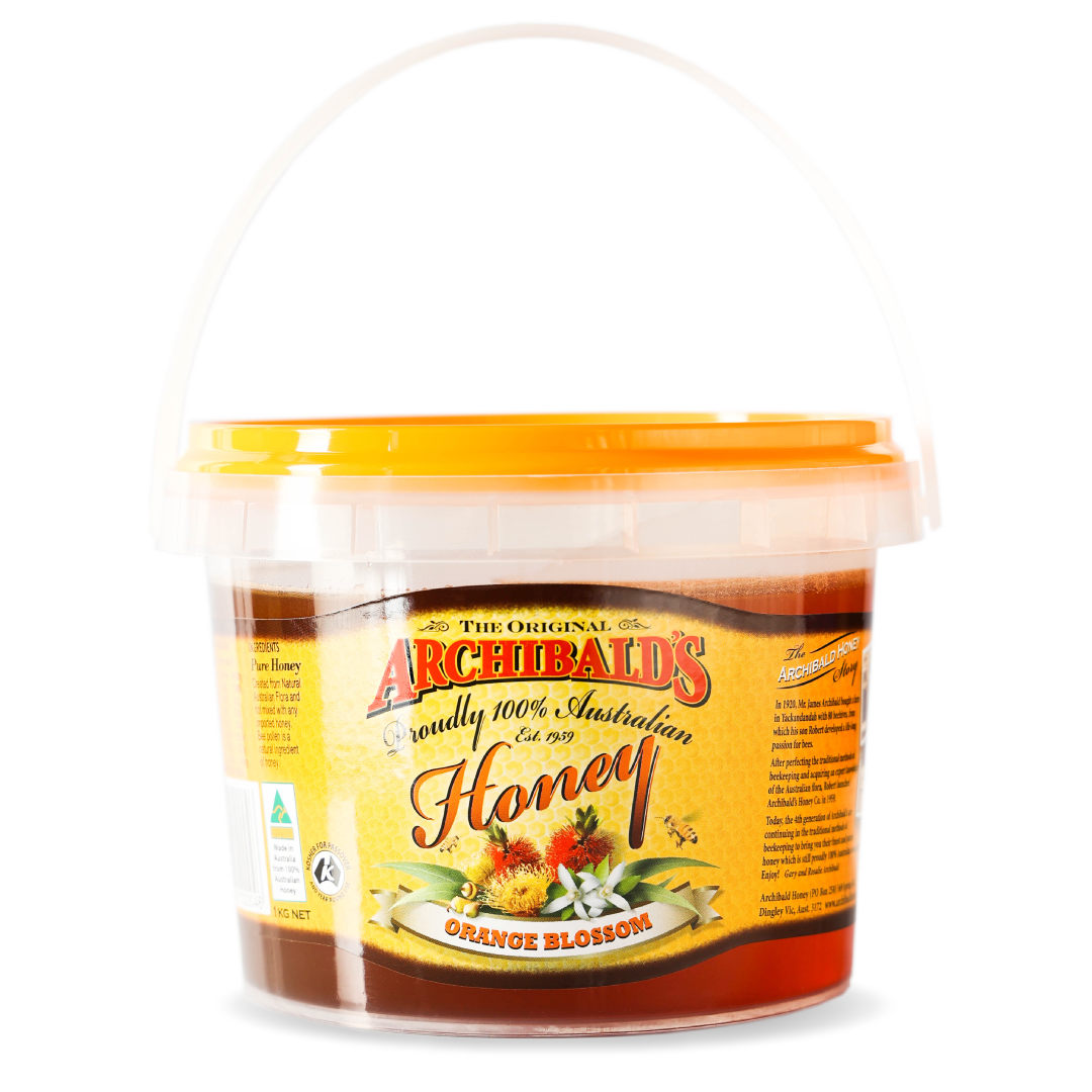 Achibald's Honey 1kg Orange Blossom honey