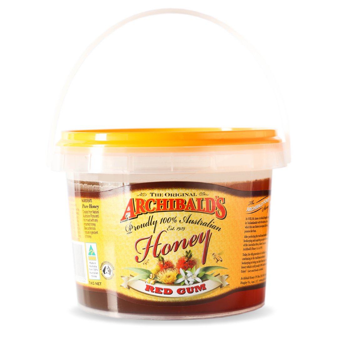 Achibald's Honey 1kg Red Gum honey